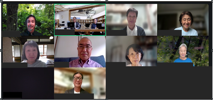 講師とオンライン参加者